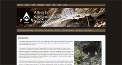 Desktop Screenshot of caving.ab.ca